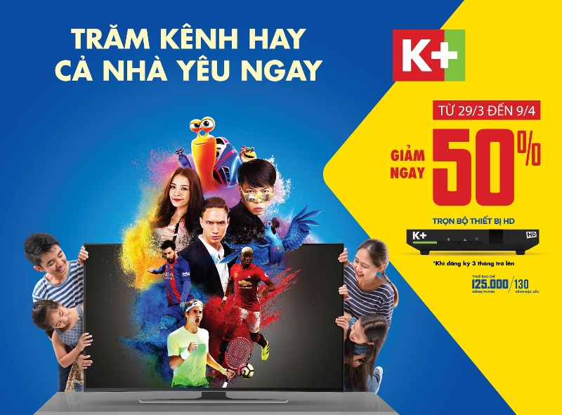 Thưởng thức 'bữa tiệc' thể thao tháng 4 cùng K+ ảnh 1